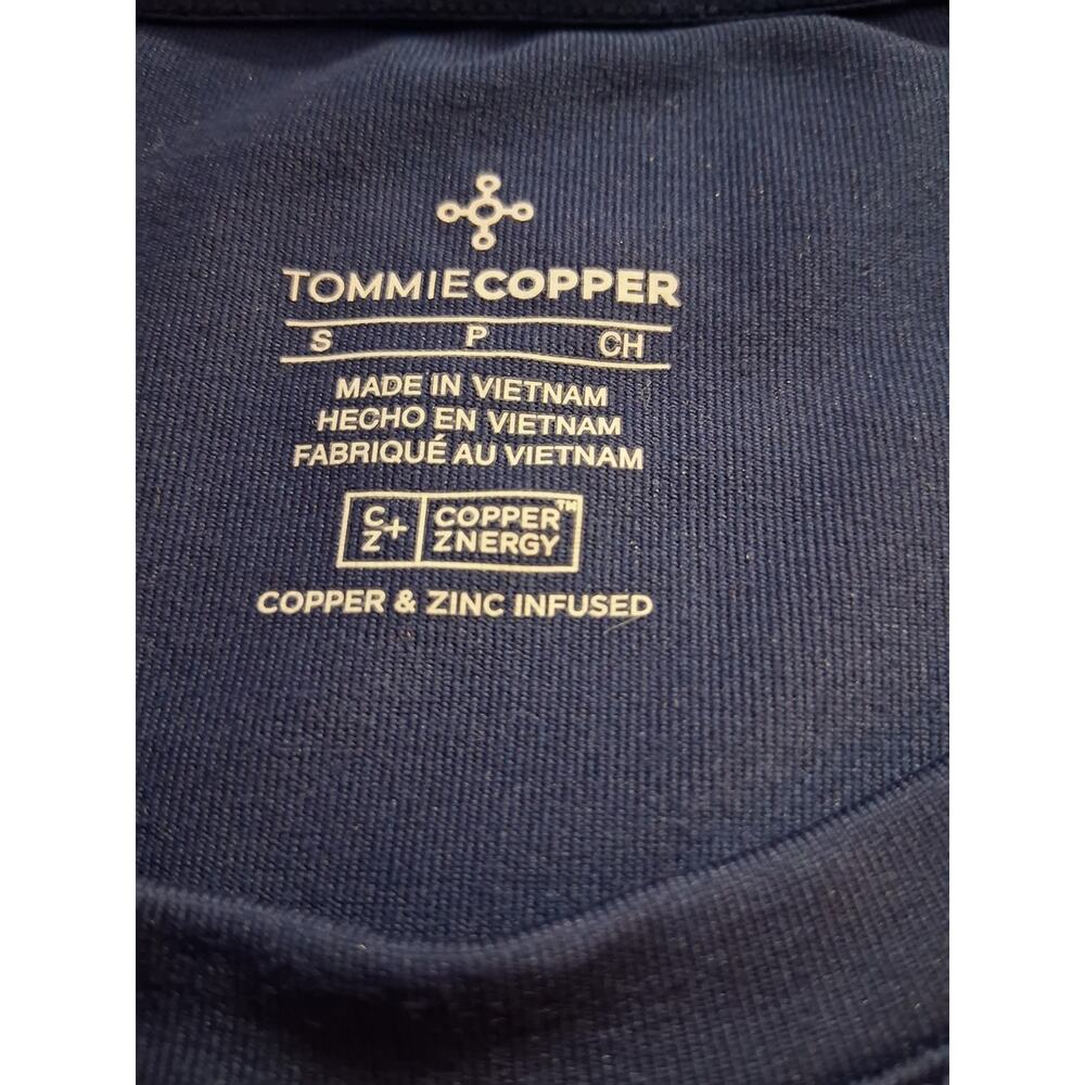Tommie Copper Short Sleeve Crew Neck Performance Tee  Copper And Zink Infused - Picture 8 of 8